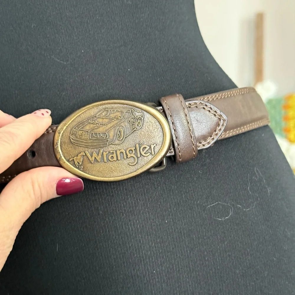 Wrangler • Race Car Belt Buckle Belt